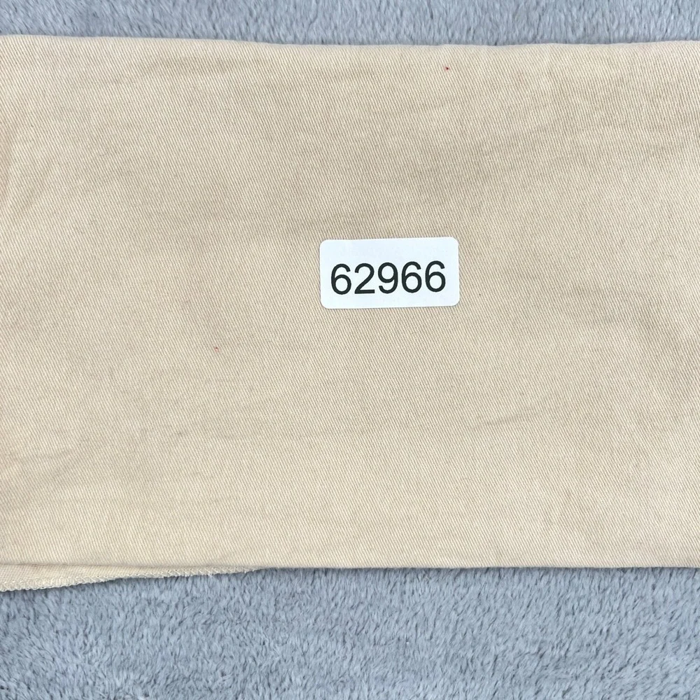Louis Vuitton Original Cotton Flap Dust Bag 9.5x6 Tan Wallet Pouch Storage Bag